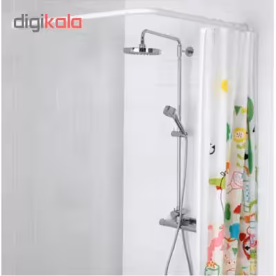 میله پرده حمام پیسو مدل L100