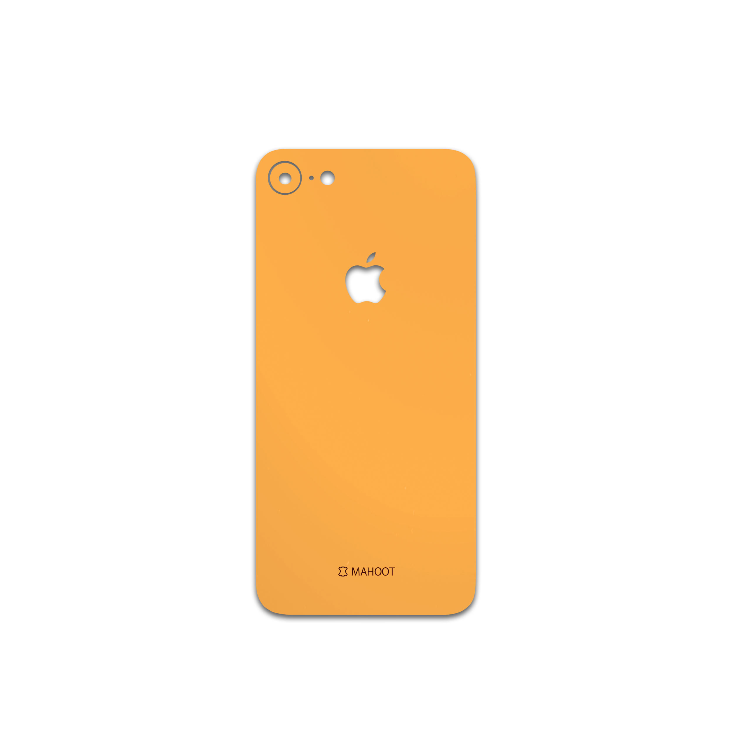 برچسب پوششی ماهوت مدل Matte-Orange مناسب برای گوشی موبایل اپل iPhone 8
