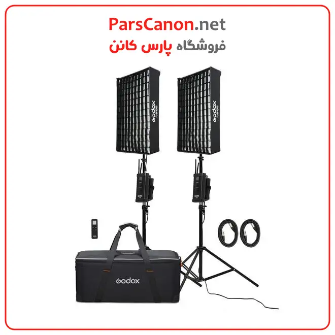 نور ثابت Godox FL100 Flexible LED 2-Light Kit