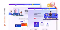 دانلود قالب HTML آموزشی Edison