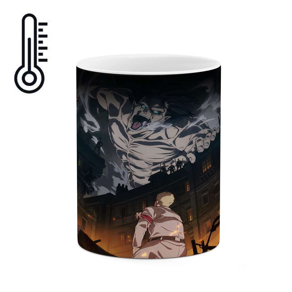 ماگ حرارتی کاکتی طرح انیمه مدل mgh16053