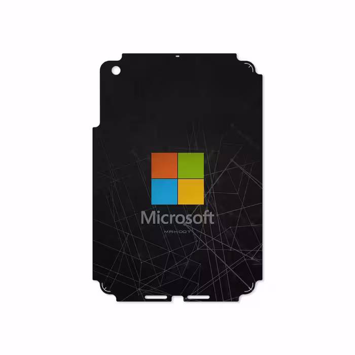 برچسب پوششی ماهوت مدل Microsoft-Logo مناسب برای تبلت اپل iPad mini 2012 A1432