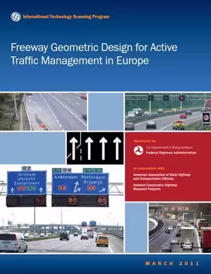 󾕇 دانلود کتاب U.S. Department of Transportation, Freeway Geometric Design for Active Traffic Management in Europe, 2012 - دانلود کتاب های دانشگاهی
