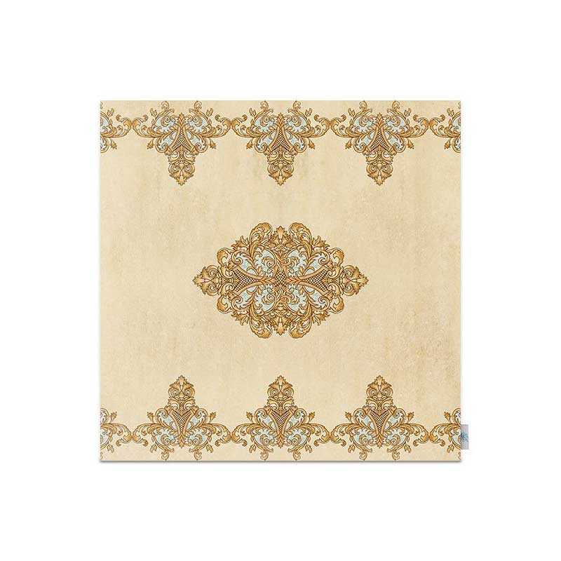 رومیزی شمسه نگار مدل گل کد DPR140