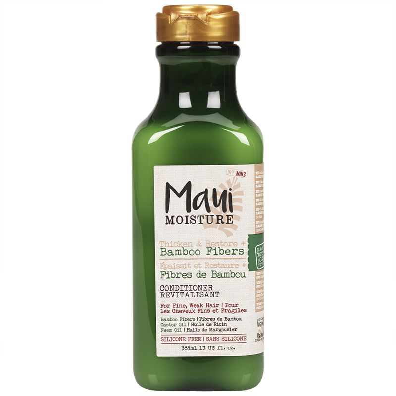 نرم کننده بامبو مائویی ضد ریزش مخصوص موهای چرب Maui Moisture Thicken and Restore Bamboo Fibers Conditioner • خوش آرا