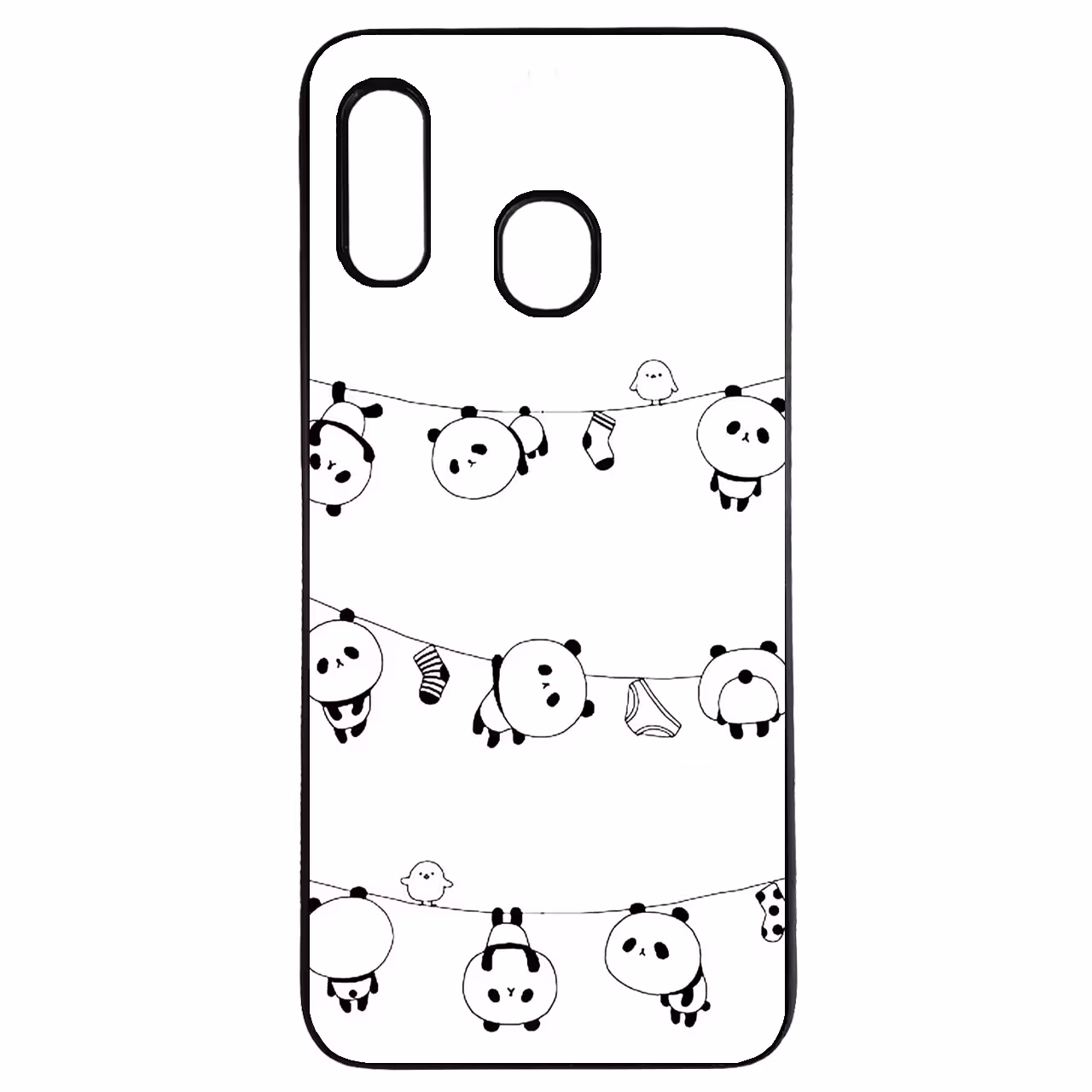 کاور طرح پاندا کد 43171 مناسب برای گوشی موبایل سامسونگ galaxy a30