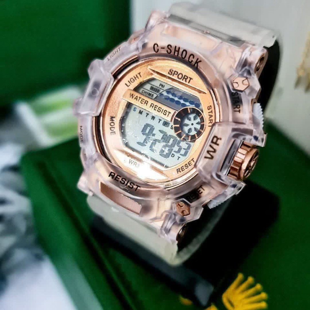 ساعت مچی طرح casio،ضد آب و ضربه
