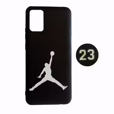 کاور مدل JORDAN0A02s مناسب برای گوشی موبایل سامسونگ Galaxy A02s به همراه پایه نگهدارنده