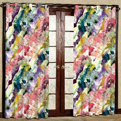 پرده مدل مخمل پانچی کد 1337 سایز 200x140 سانتی متر