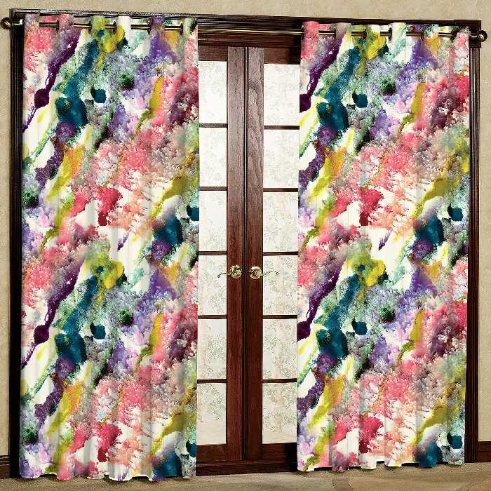 پرده مدل مخمل پانچی کد 1337 سایز 200x140 سانتی متر