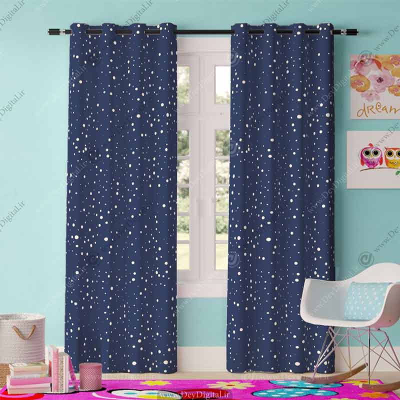 پرده پانچی اتاق کودک  PK-2769