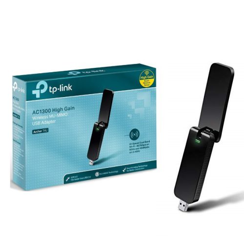 کارت شبکه TP-LINK AC1300 USB ARCHER T4U(آکبند)