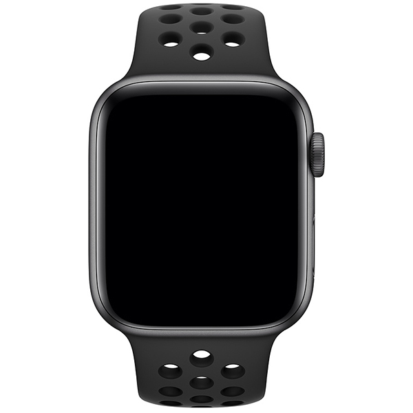بند اپل واچ 4 نایکی 44 میلیمتری مردانه مدل 44mm Anthracite/Black Nike Sport Band - Hiapple.ir