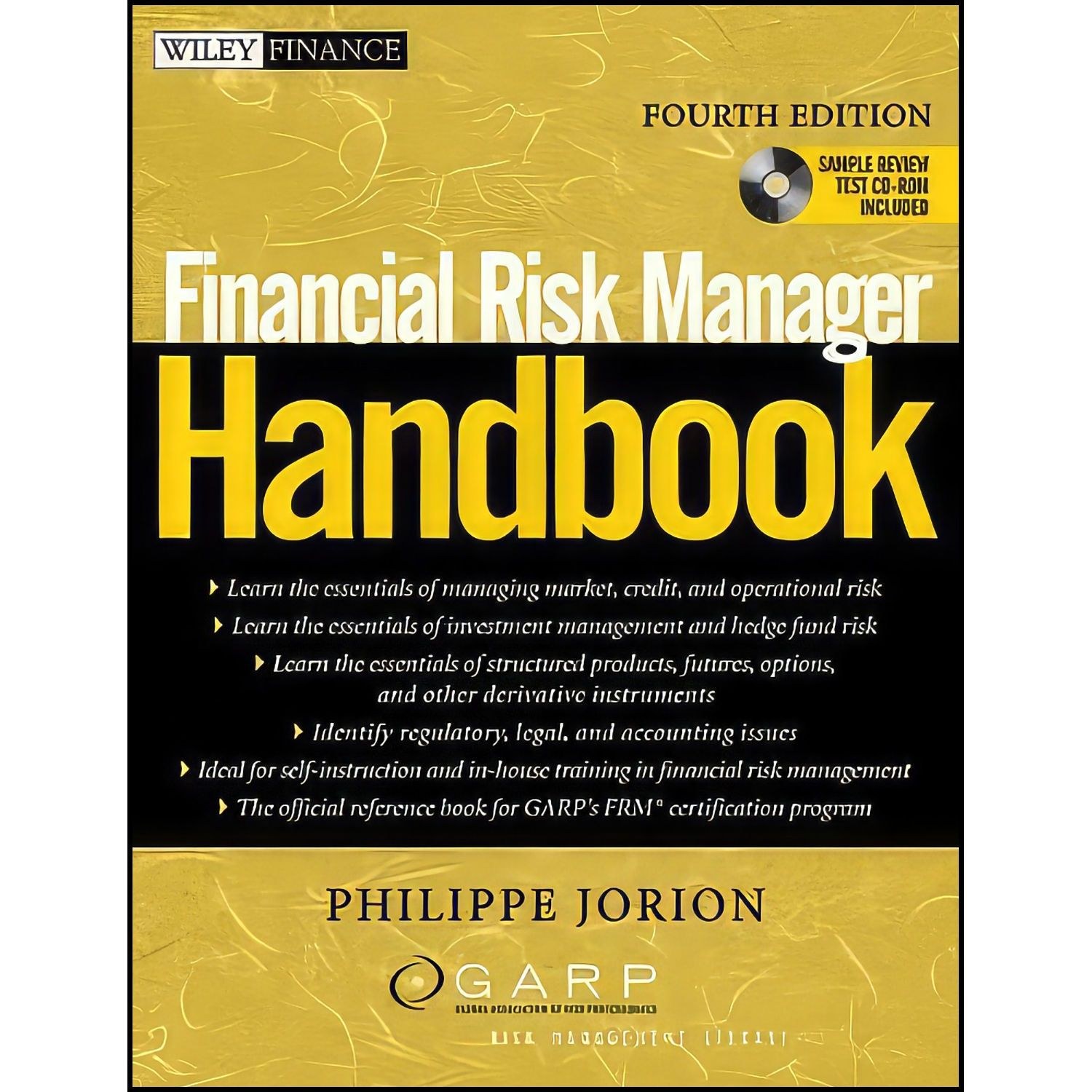 کتاب زبان اصلی Financial Risk Manager Handbook  اثر جمعی از نویسندگان