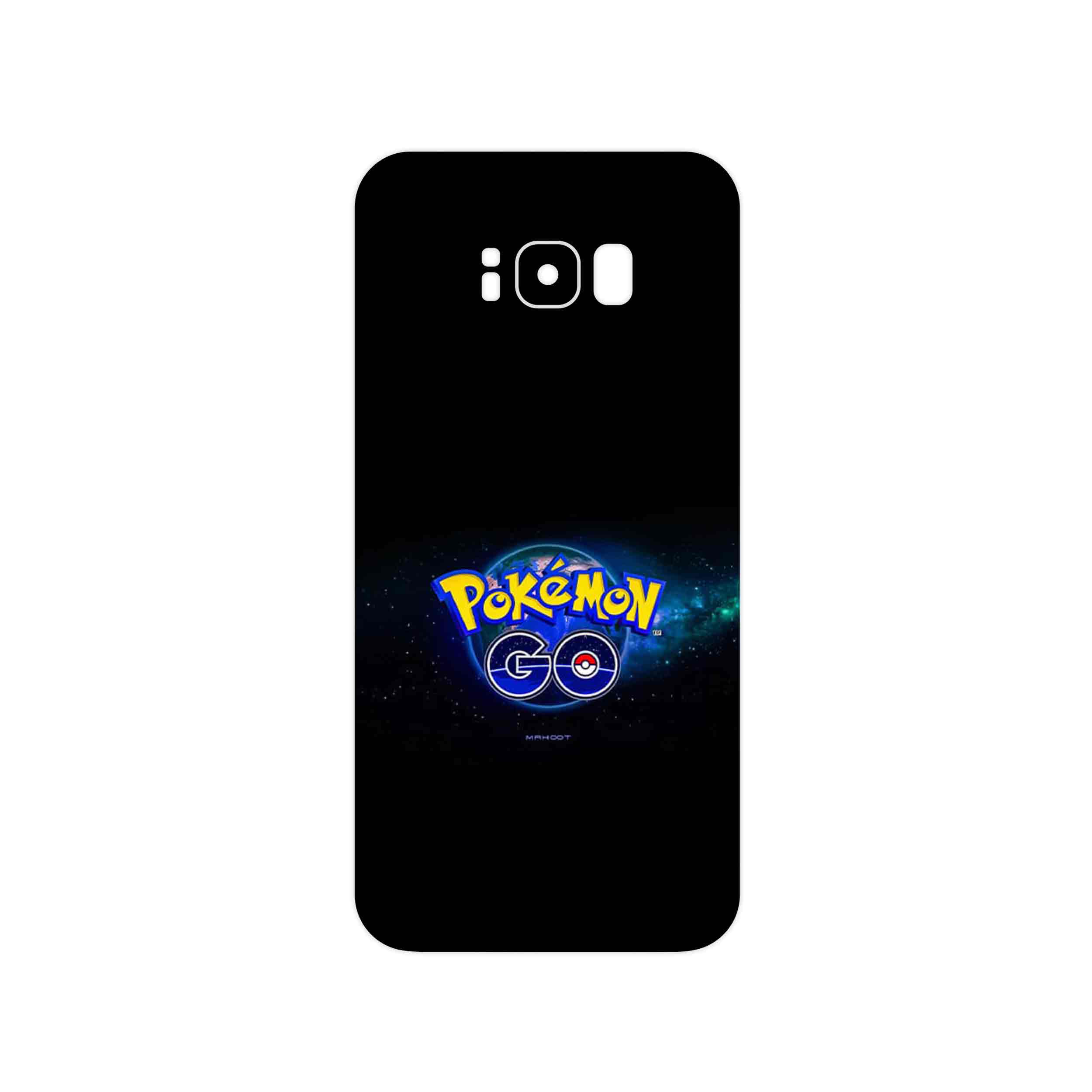 برچسب پوششی ماهوت مدل Pokemon Go Game Series مناسب برای گوشی موبایل سامسونگ Galaxy S8 Plus