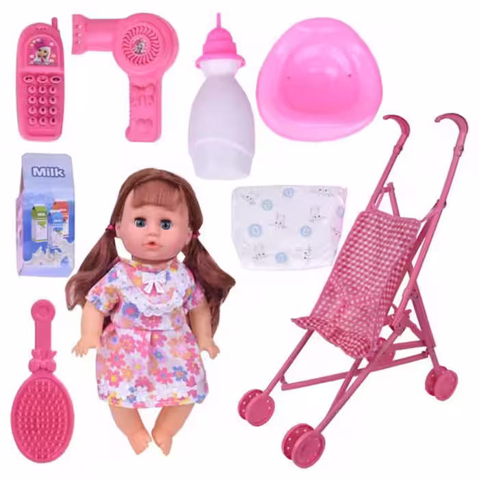 عروسک مدل بیبی کد 8192 ارتفاع 31 سانتیمتر