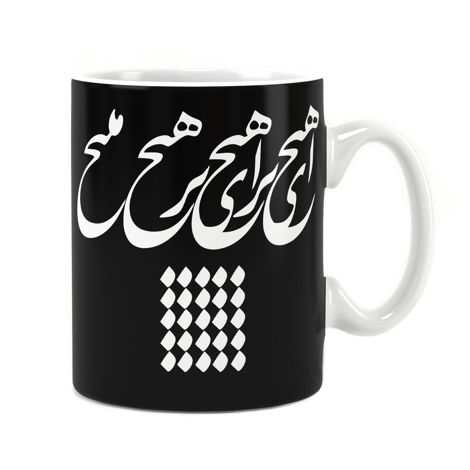 لیوان طرح دار سرامیکی راویتا طرح ایرانی 3251