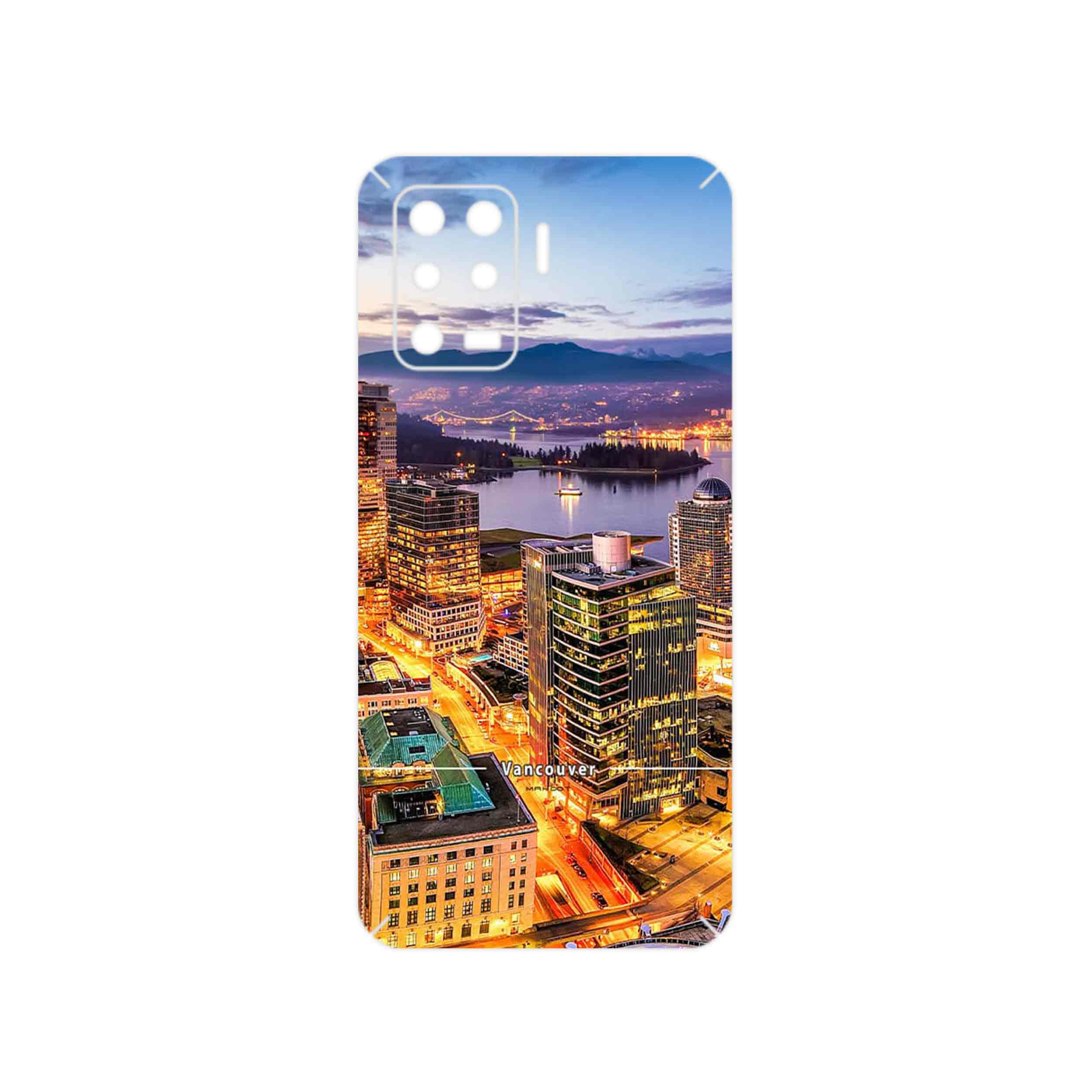 برچسب پوششی ماهوت مدل City of Vancouver مناسب برای گوشی موبایل اپو A94 4G