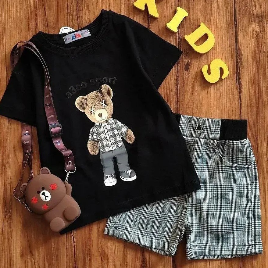 تیشرت شلوارک  تیشرت پنبه عالی شلوارک فاستونی  بیرون پوش محرمی  فقط سایز55 مشکی وسفید40 55