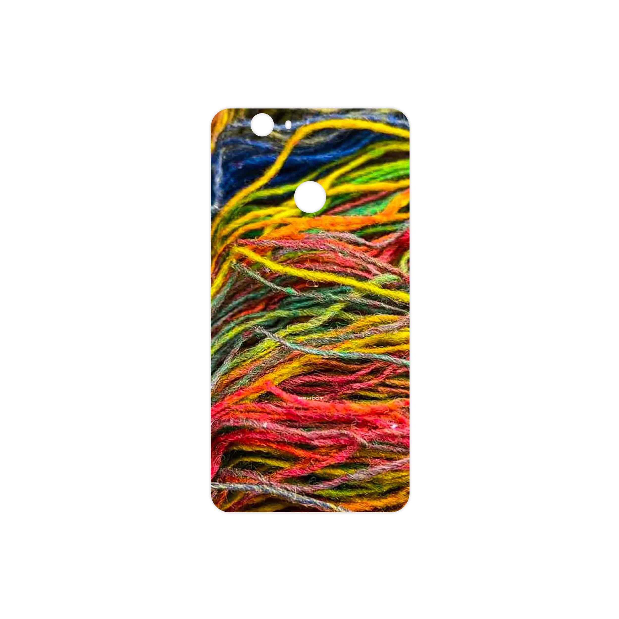 برچسب پوششی ماهوت مدل Fabric Texture 9 مناسب برای گوشی موبایل هوآوی Nova