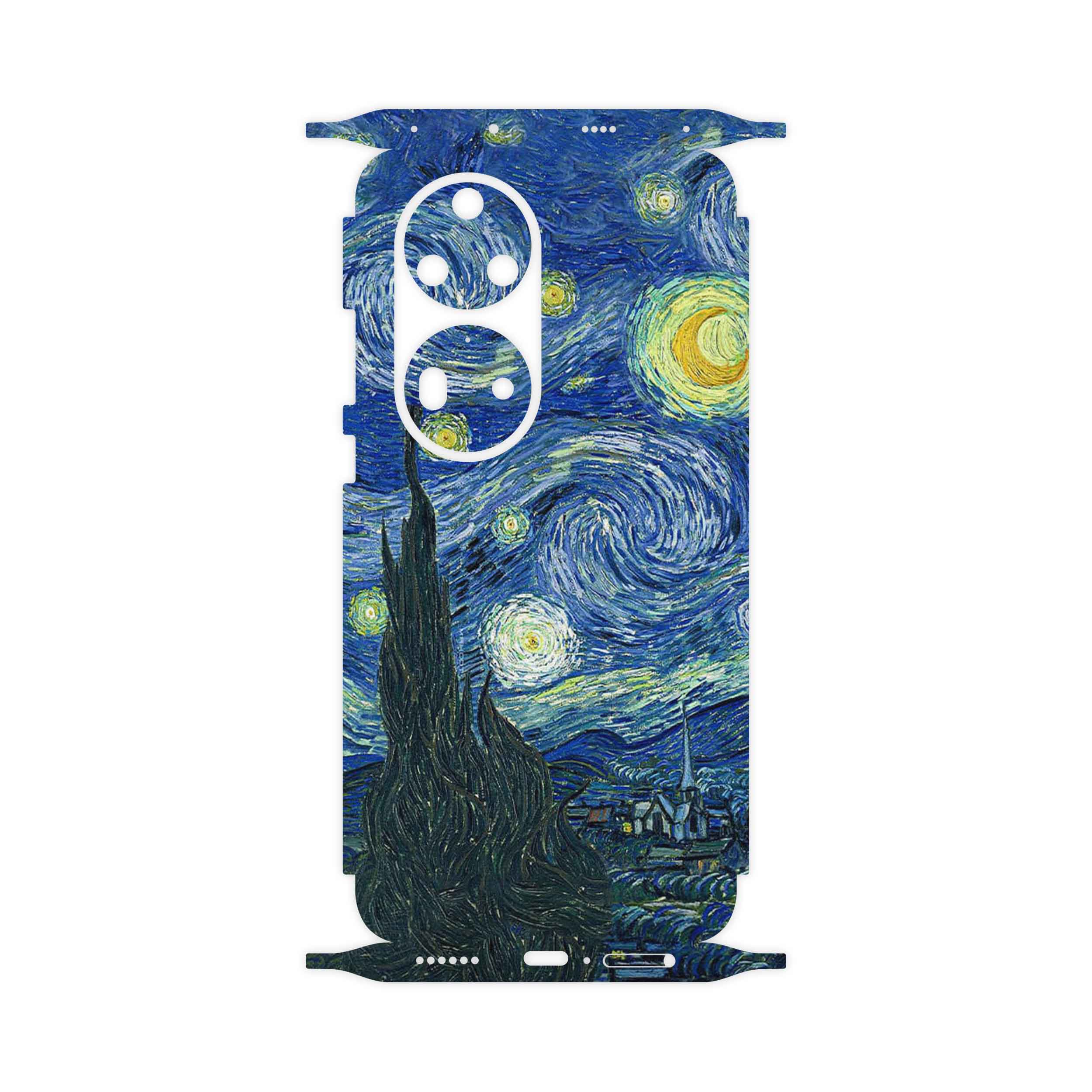 برچسب پوششی ماهوت مدل The Starry Night of van Gogh-FullSkin مناسب برای گوشی موبایل هوآوی P50 Pro