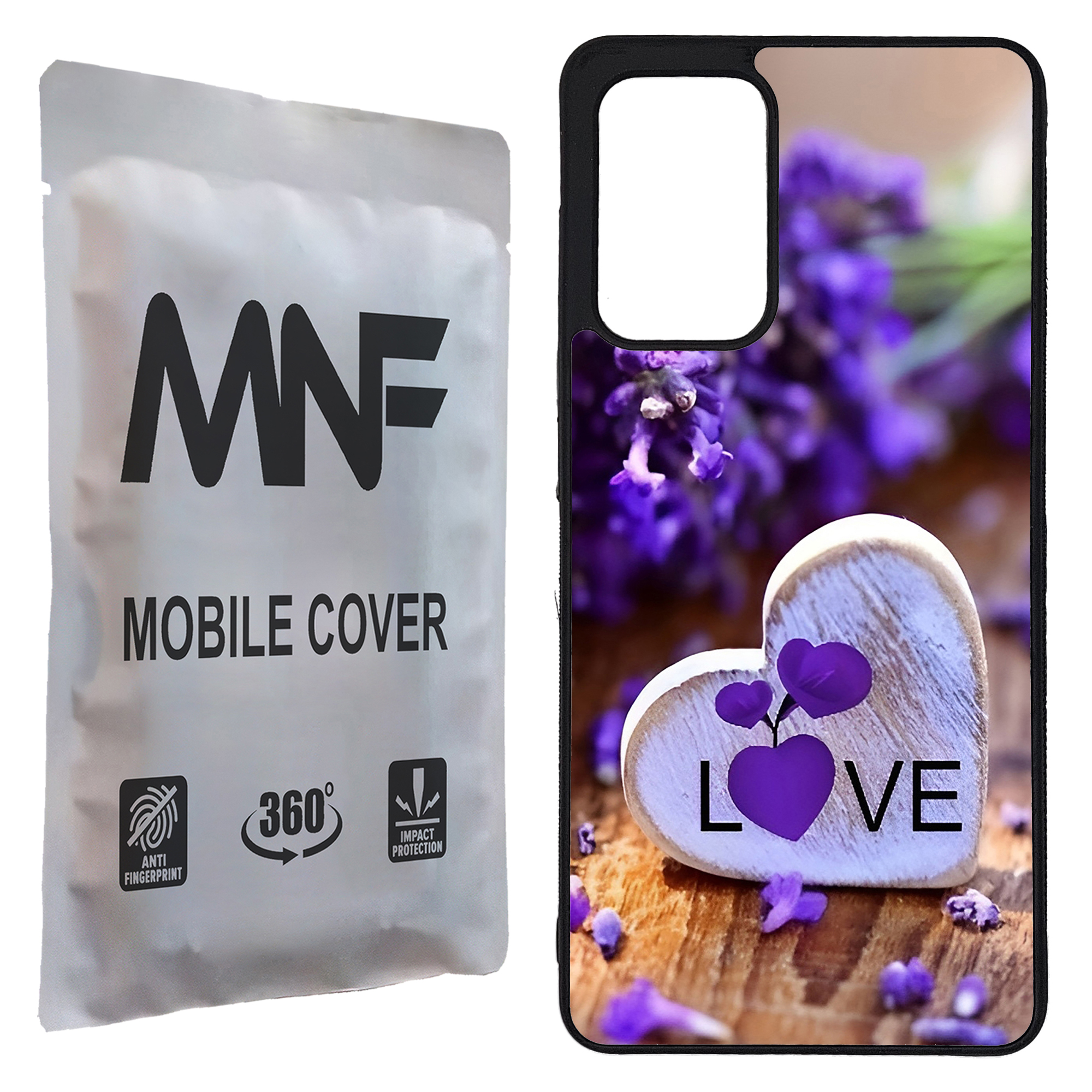 کاور ام ان اف طرح قلبی کد P-002 مناسب برای گوشی موبایل سامسونگ Galaxy A72 5G / A72 4G