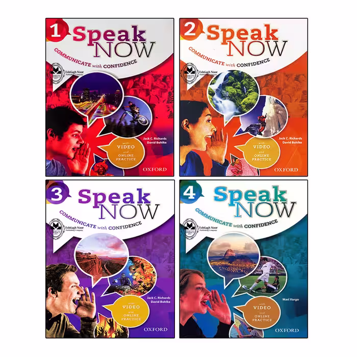 کتاب Speak Now اثر جمعی از نویسندگان انتشارات اشتیاق نور چهار جلدی