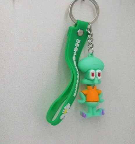 آویز سرکلیدی سلیکونی اختاپوس (12 عددی)