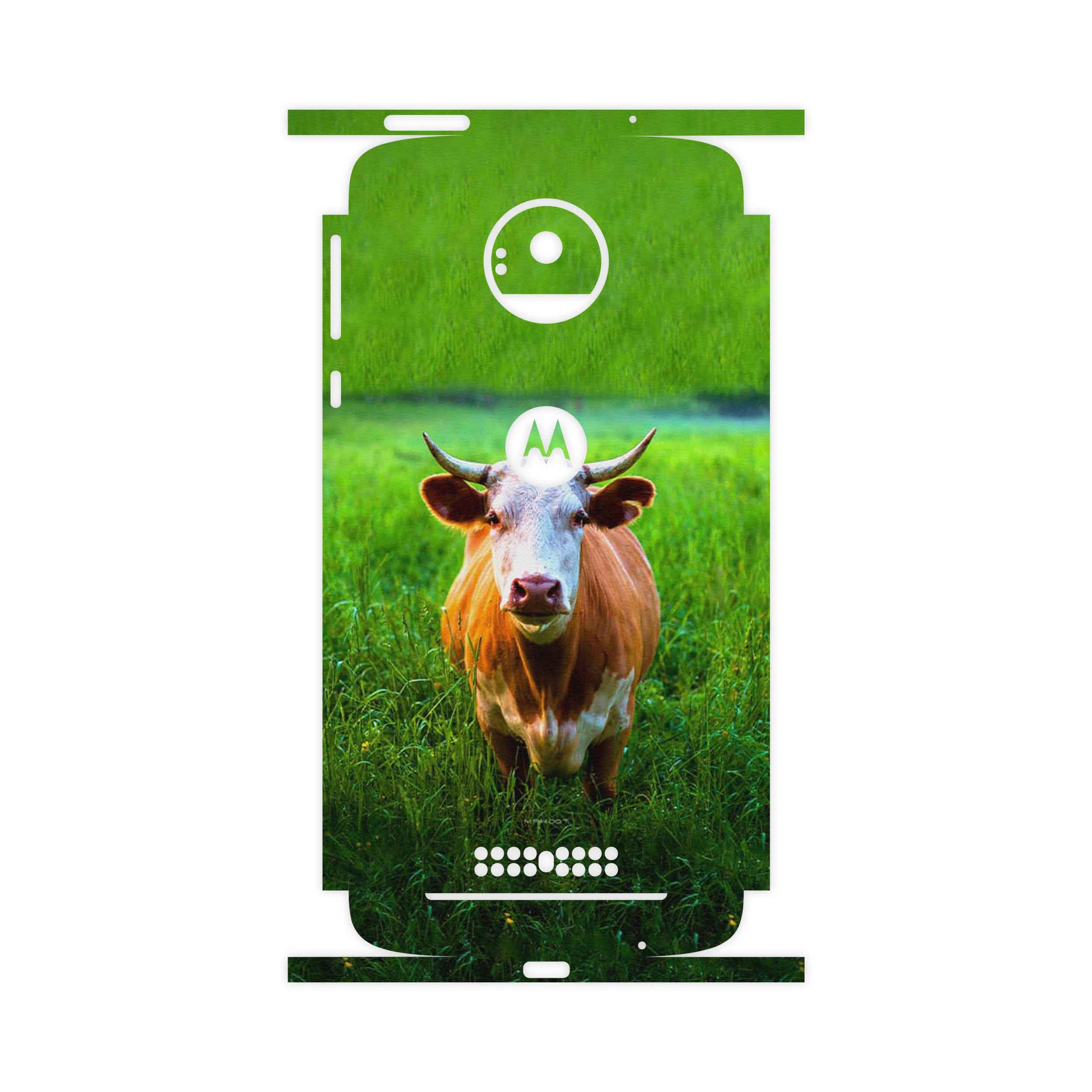 برچسب پوششی ماهوت مدل Cow-FullSkin مناسب برای گوشی موبایل موتورولا Moto Z
