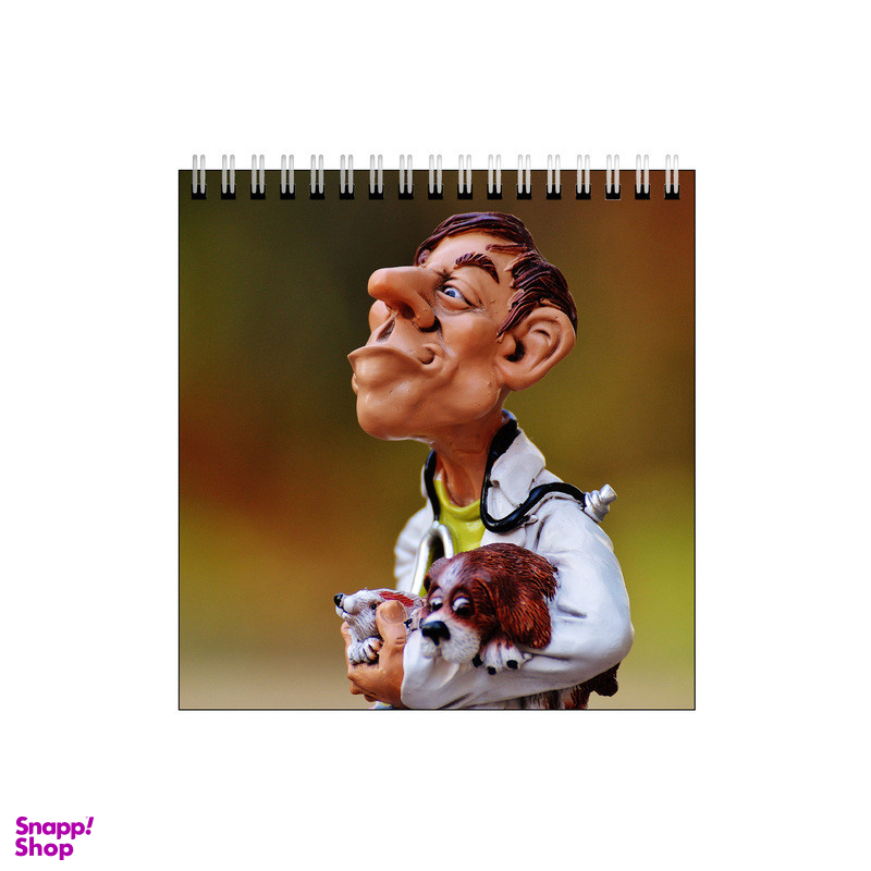 دفتر طراحی 60 برگ طرح دامپزشک کد 0652035