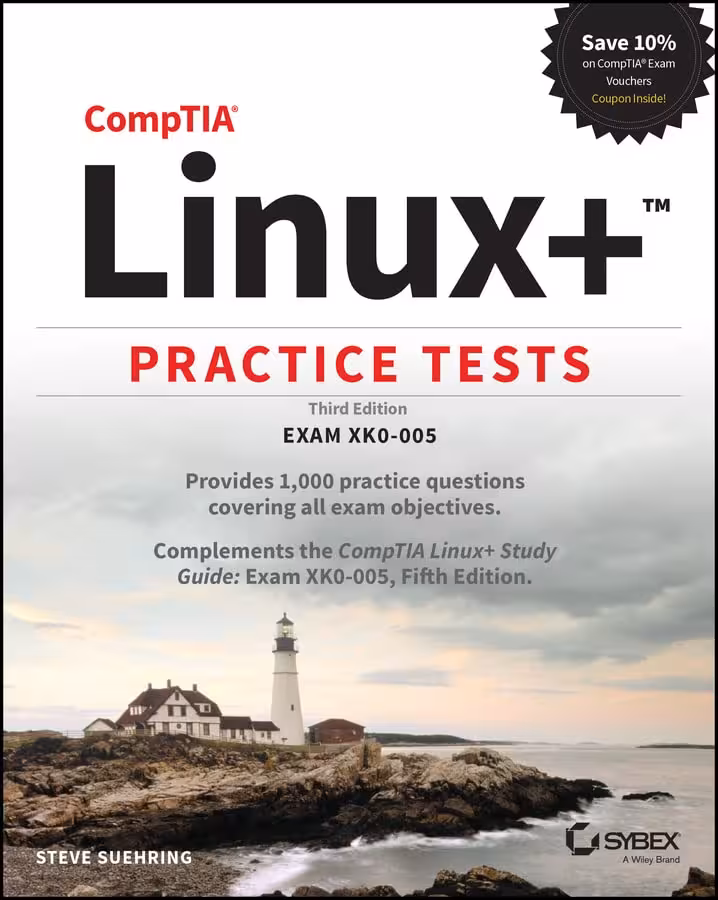 خرید و دانلود نسخه کامل کتاب CompTIA Linux  Practice Tests: Exam XK0-005