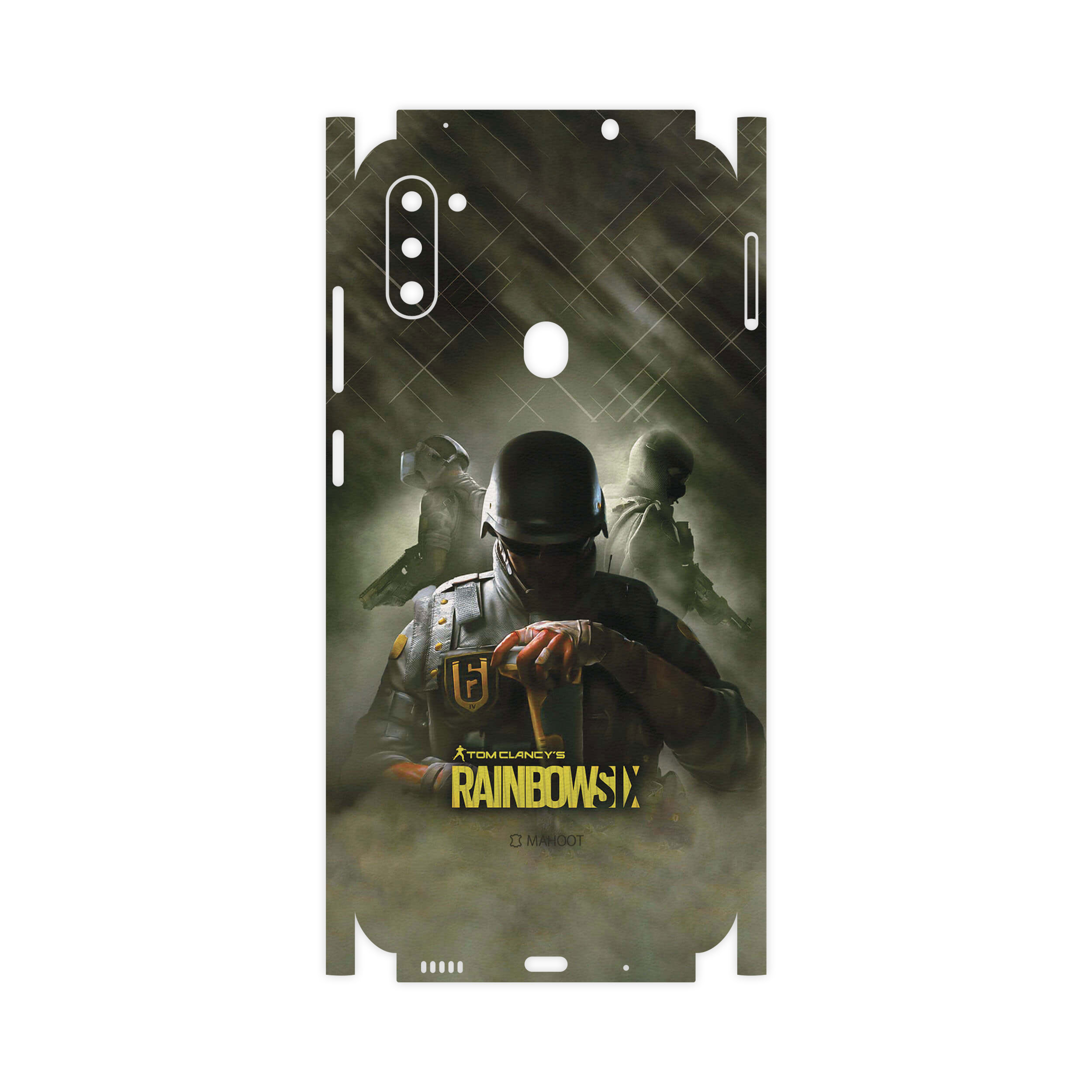 برچسب پوششی ماهوت مدل Rainbow-Six-Game-FullSkin مناسب برای گوشی موبایل سامسونگ Galaxy M11
