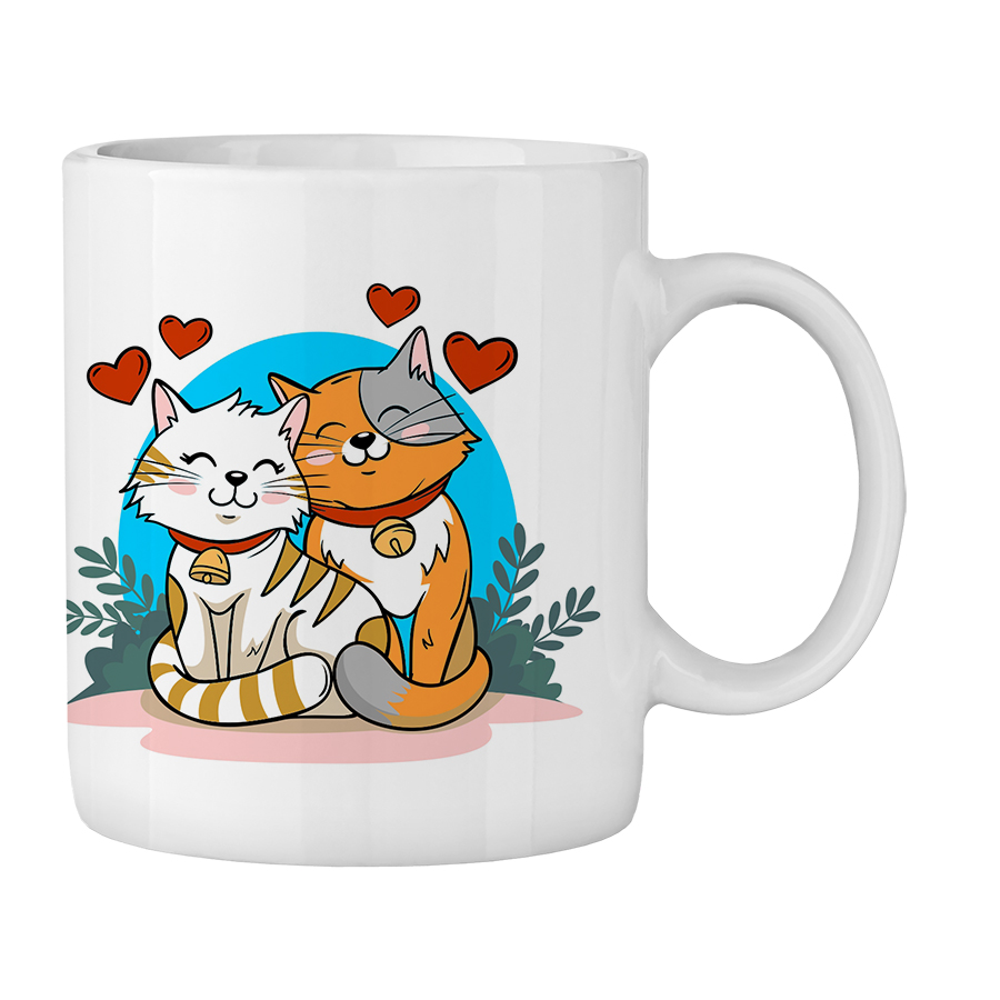  ماگ طرح گربه کد 100348