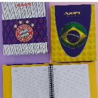 دفتر کلاسوری گیره پلاستیکی100برگ عرش