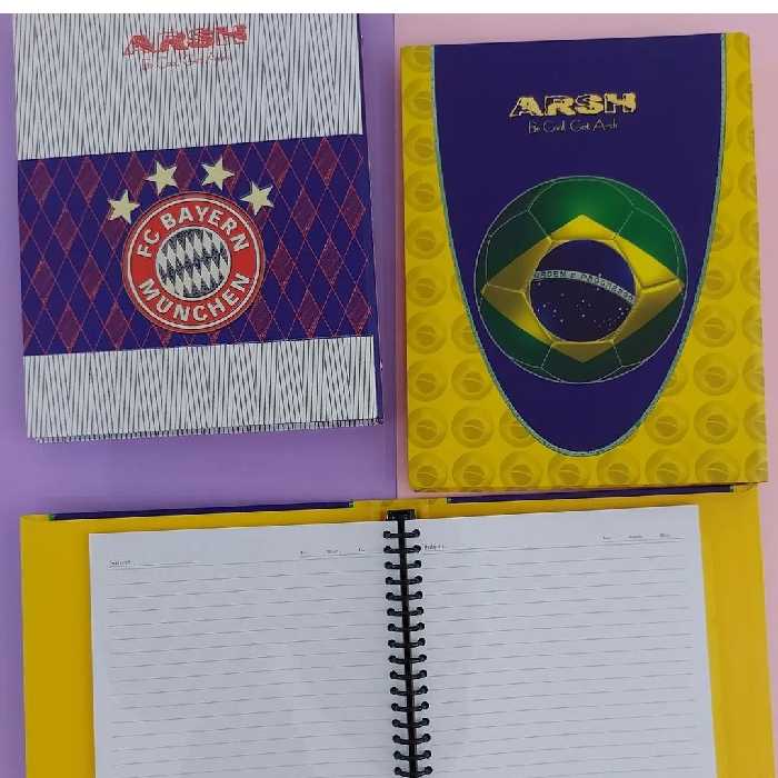 دفتر کلاسوری گیره پلاستیکی100برگ عرش