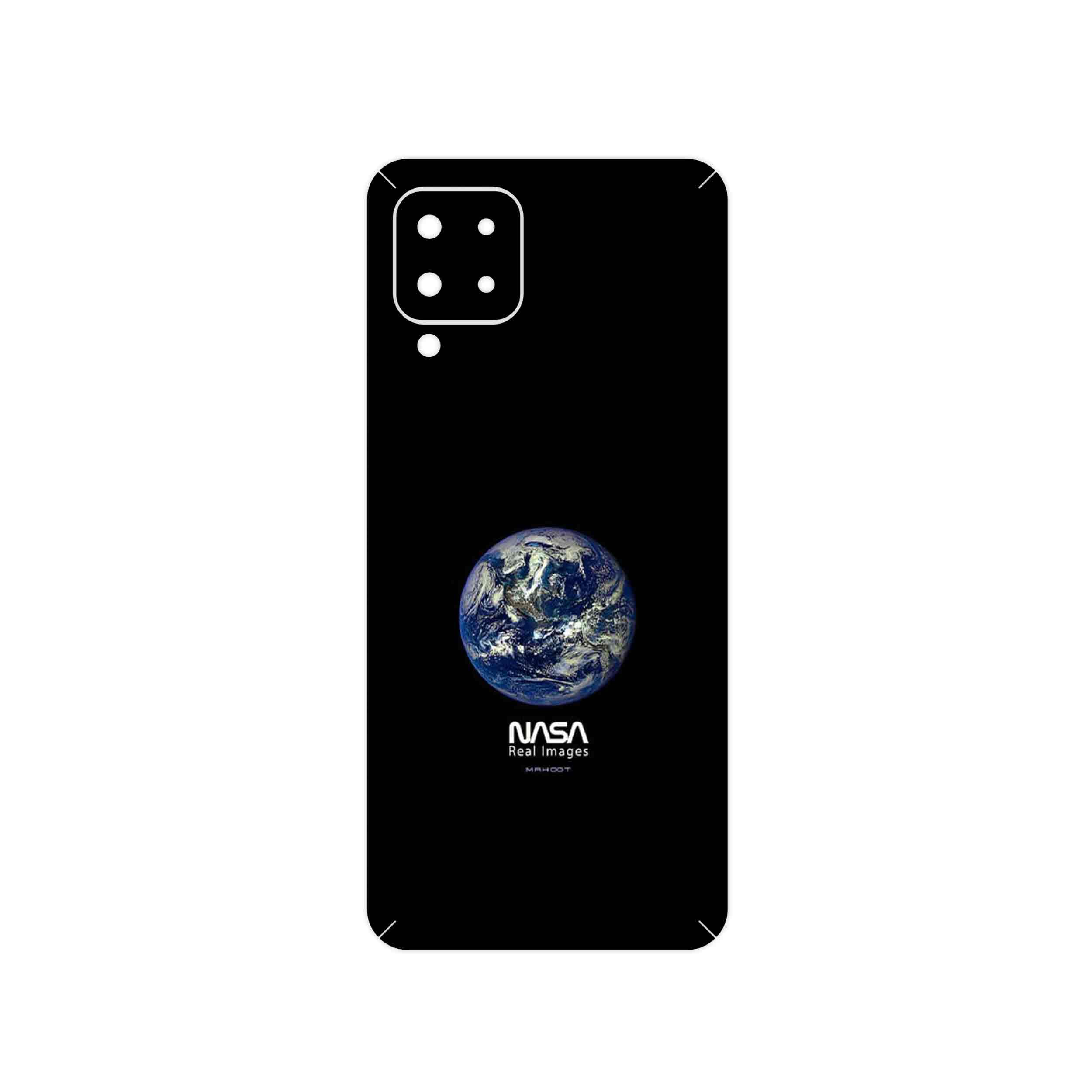برچسب پوششی ماهوت مدل NASA Home Earth مناسب برای گوشی موبایل سامسونگ Galaxy M22