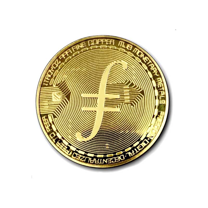 دکوری مدل سکه فایل کوین طرح Filecoin