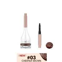 سایه ابرو او تو او کد 3 رنگ قهوه ای شاه بلوطی حجم 5 گرم