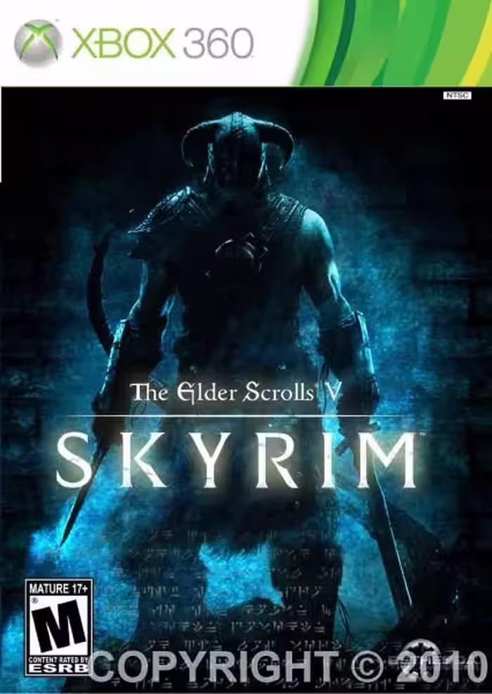 بازی ایکس باکس 360 skyrim