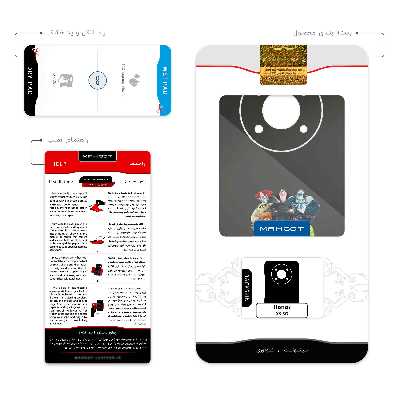 برچسب پوششی ماهوت مدل Hotel Transylvania مناسب برای گوشی موبایل آنر X9 5G