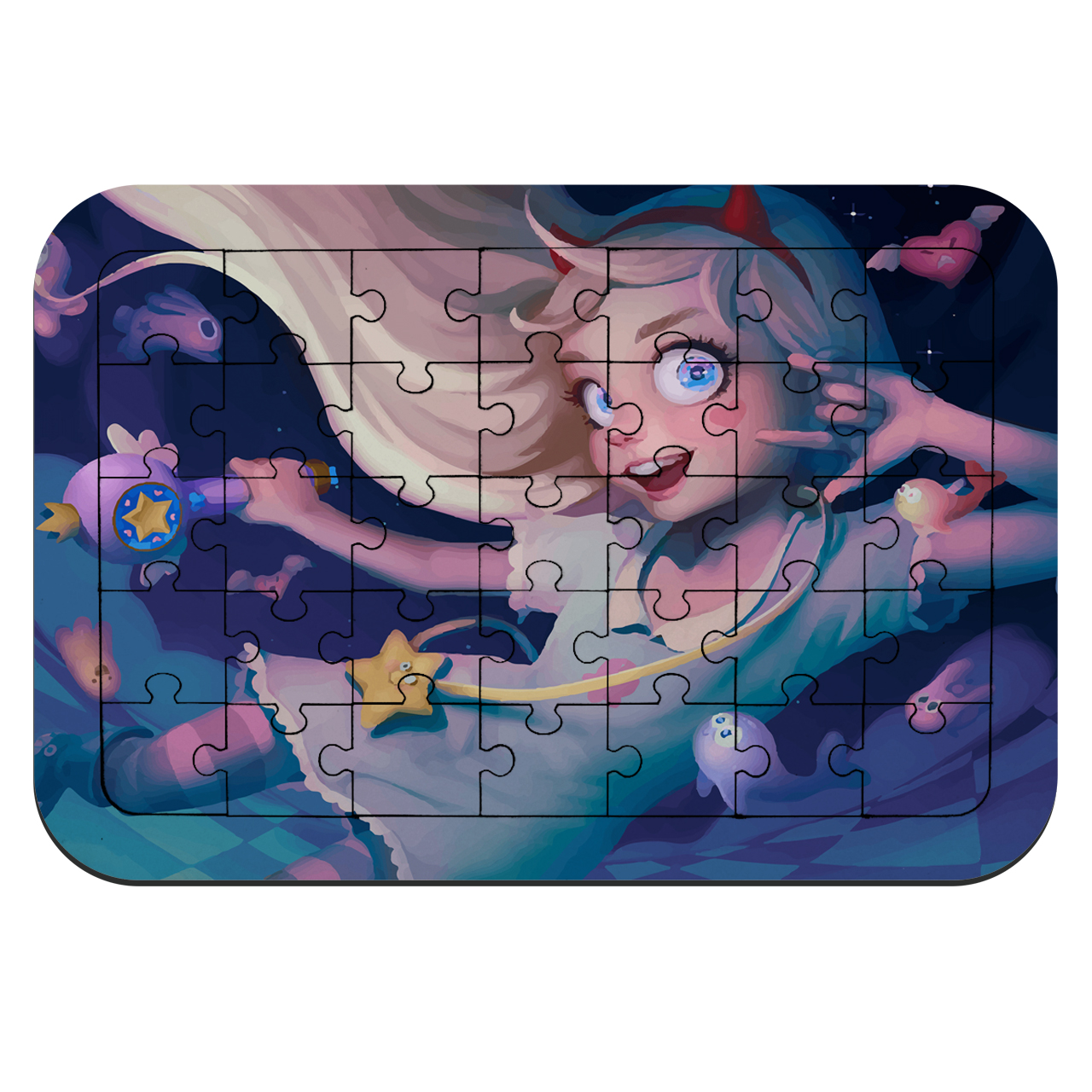 پازل 35 تکه طرح استار علیه نیروهای شیطانی مدل NI649