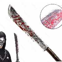 اسباب بازی شمشیر ( قمه ، تایلیور ) جیسون با طرح خونی کاملا بی خطر