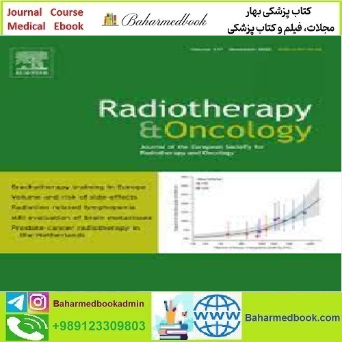 Radiotherapy and Oncology Volume 166 to 177 2022 TRUE