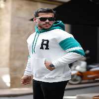 سویشرت مردانه نوار به تفصیل اورجینال Valiberta