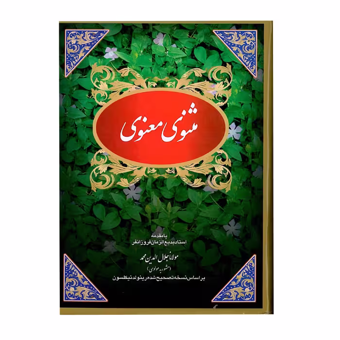 کتاب مثنوی معنوی اثر مولانا جلال الدین محمد انتشارات ارمغان