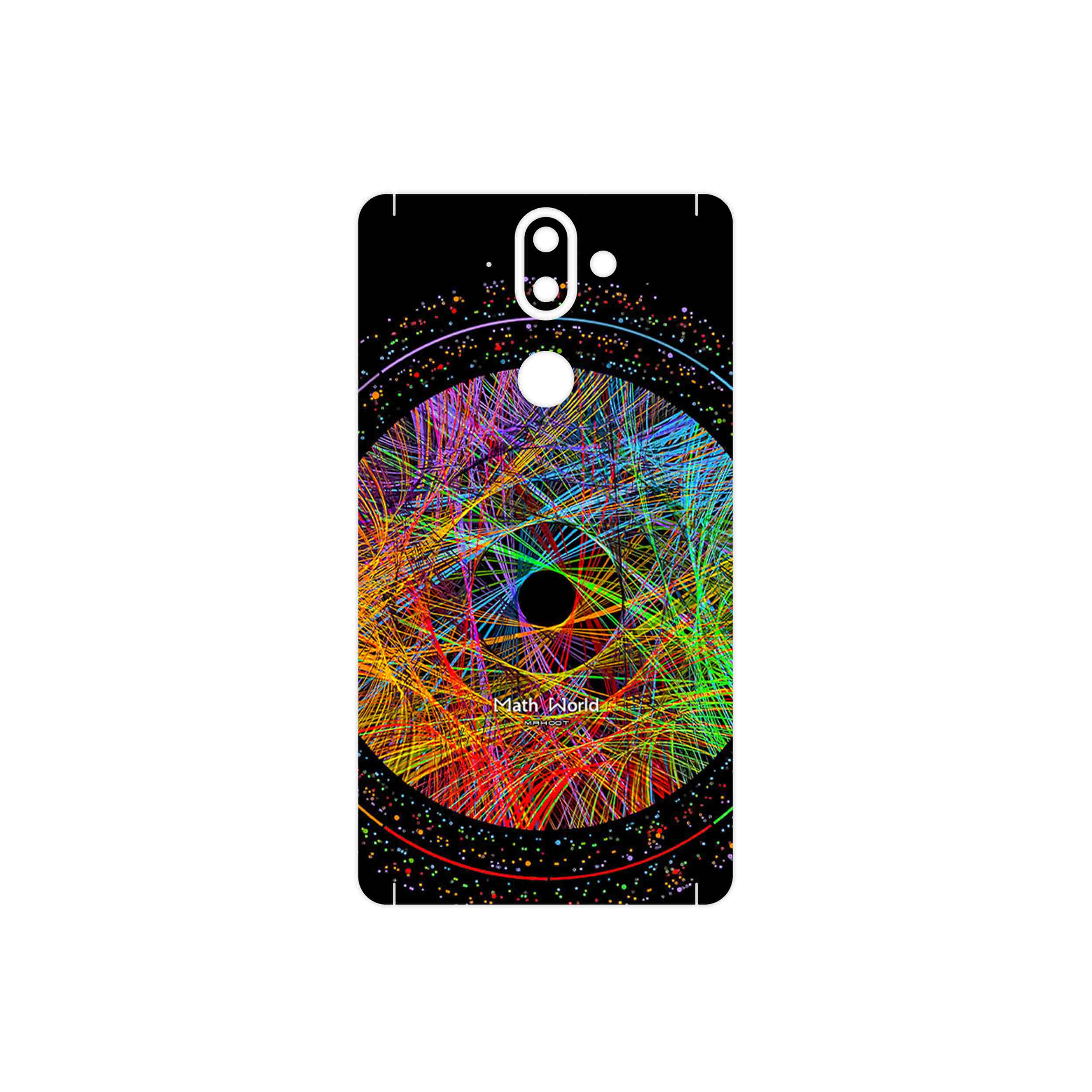 برچسب پوششی ماهوت مدل Mathematical Geometric Shape 2 مناسب برای گوشی موبایل نوکیا 8 Sirocco