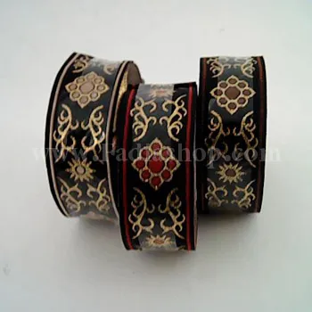 نوار سنتی متوسط زری دار