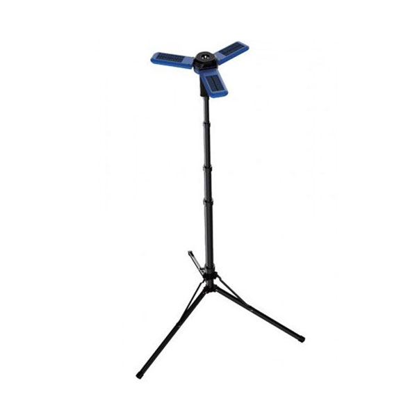 ارسال فوری چراغ کمپینگ پاورولوژی با پنل خورشیدی Powerology Camping Solar Foldable Tripod LED Light گارانتی اصالت کالا