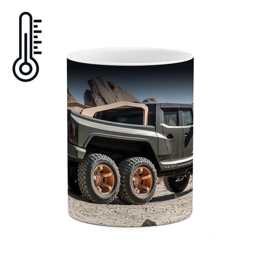 ماگ حرارتی طرح ماشین رزوانی موتورز مدل mgph10866