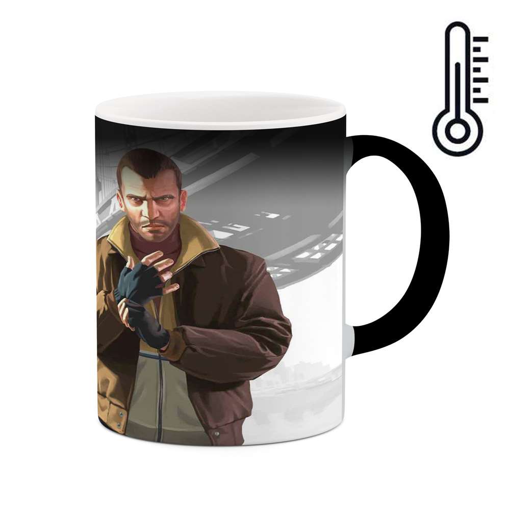 ماگ حرارتی طرح بازی Gta مدل mgph15404